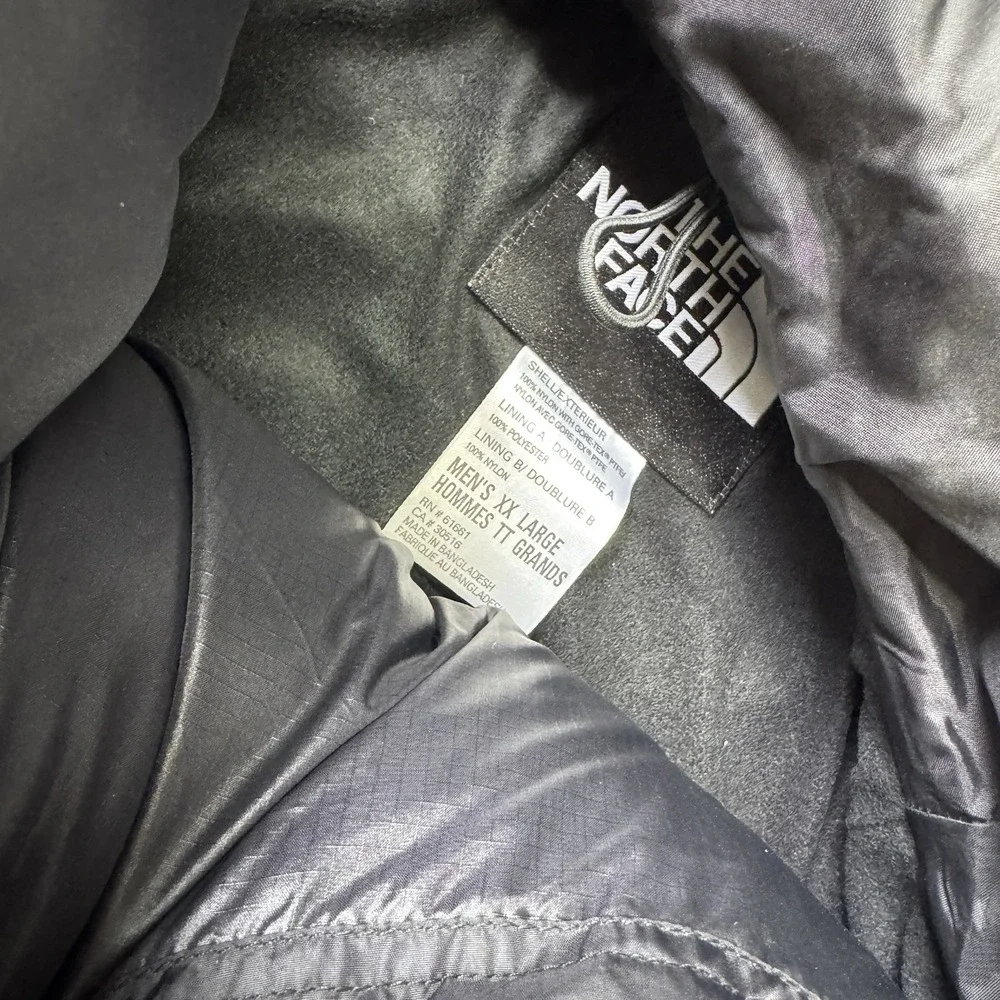 The North Face attention lining